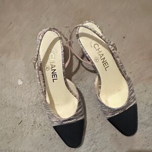 CHANEL Women's Slingback Heels